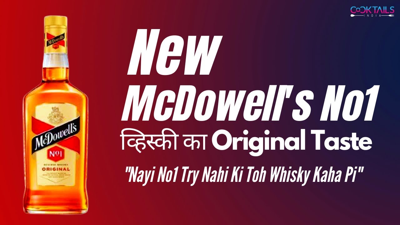 New McDowell's No1 Whisky - The Original Taste of Whisky | New No1 Whisky Review in Hindi
