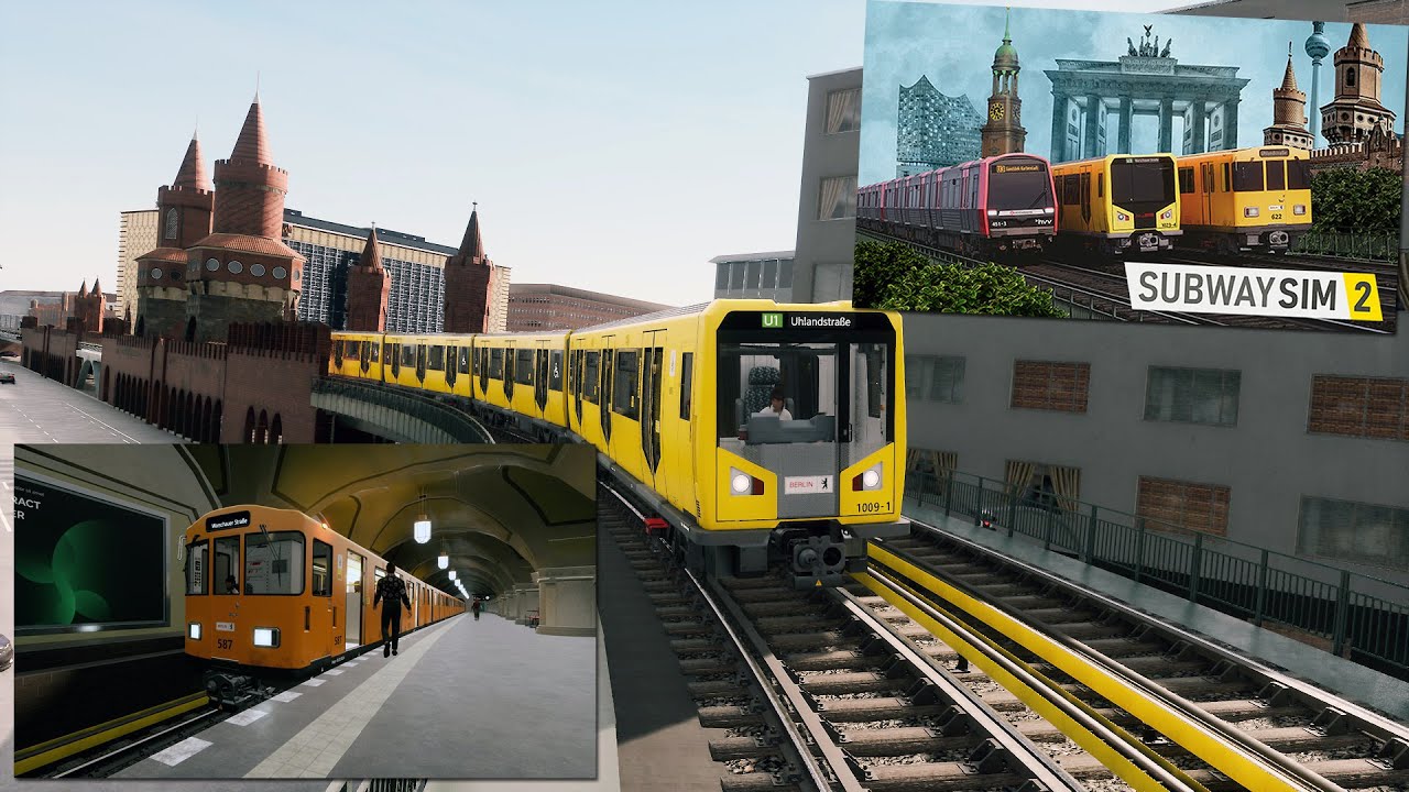 SubwaySim 2: Neuer REALISTISCHER U-Bahn Simulator mit Berlin und Hamburg? Gameplay [Deutsch]