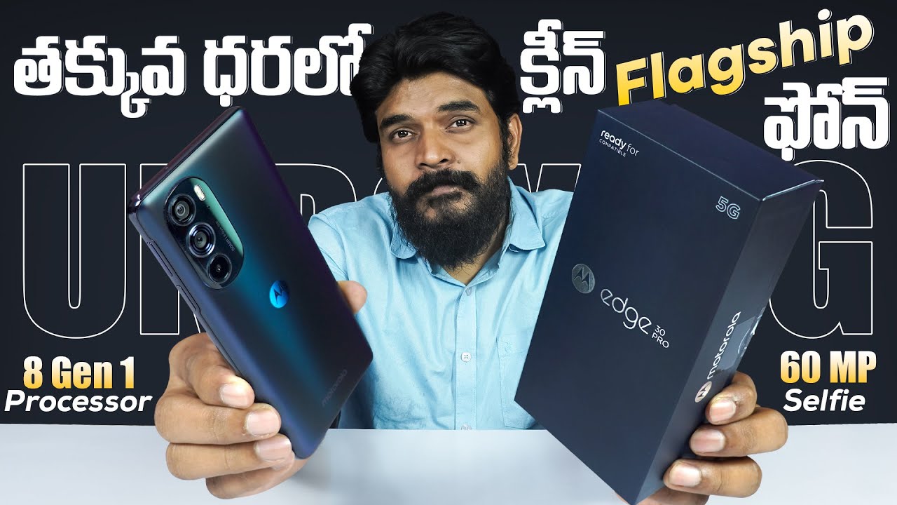 Motorola Edge 30 Pro Unboxing & Quick Review || in Telugu ||