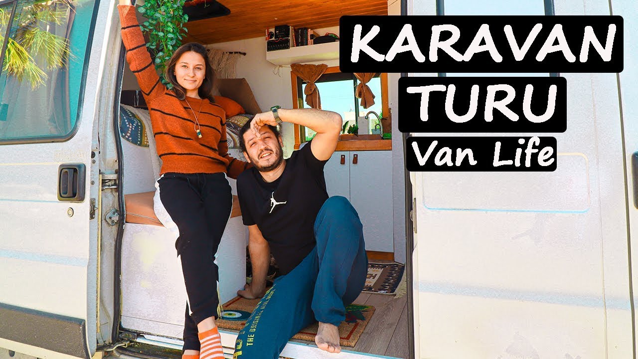 KARAVAN TURU (MİNİ EV TURU) & DEKORASYON | KENDİ KARAVANIMIZI YAPTIK! | Van Life #1