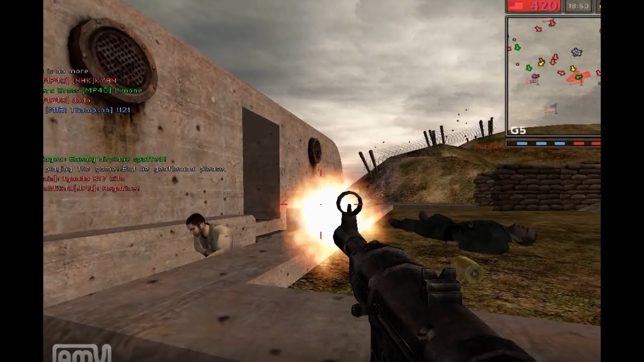 BF1942 FHSW オマハビーチＣ地区　Omaha_Charlie-Sector-1944 20200525
