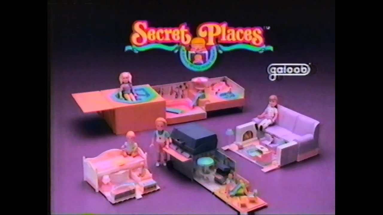 Secret Places by Galoob ad from 1990