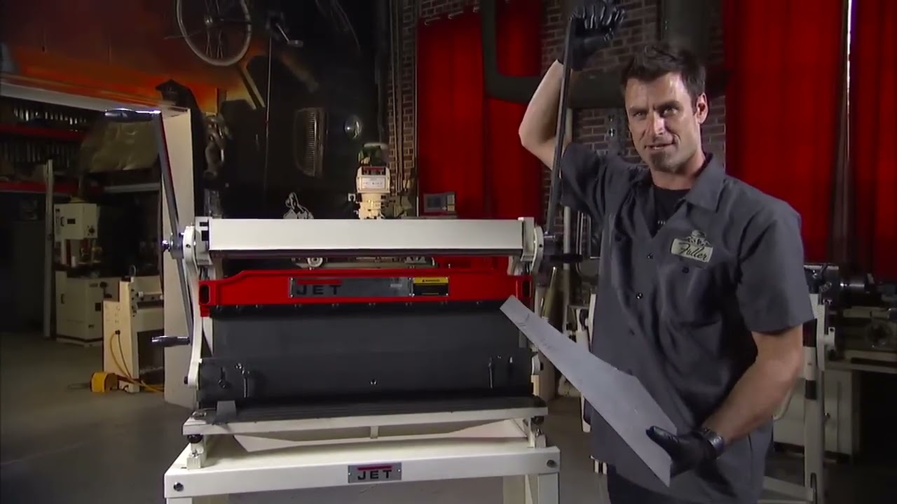 JET 3-in-1 Combination Shear, Brake and Roll Demo