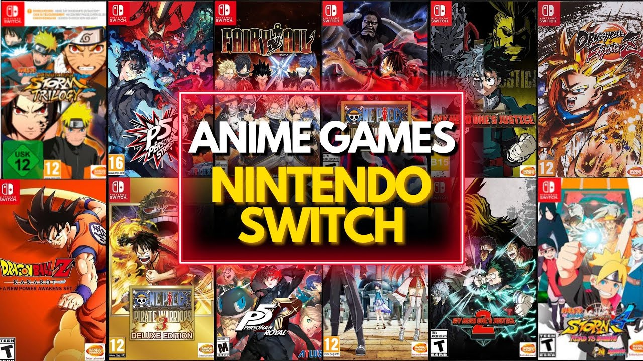 ТОП-40 лучших аниме-игр на Nintendo Switch (2024)