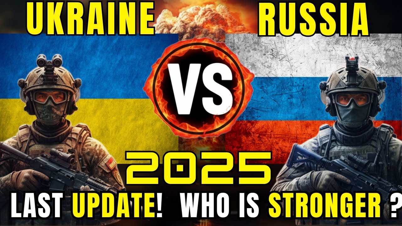 Ukraine 🇺🇦 vs 🇷🇺 Russia Military Power Comparison 2025 | Who Is Stronger in 2025?