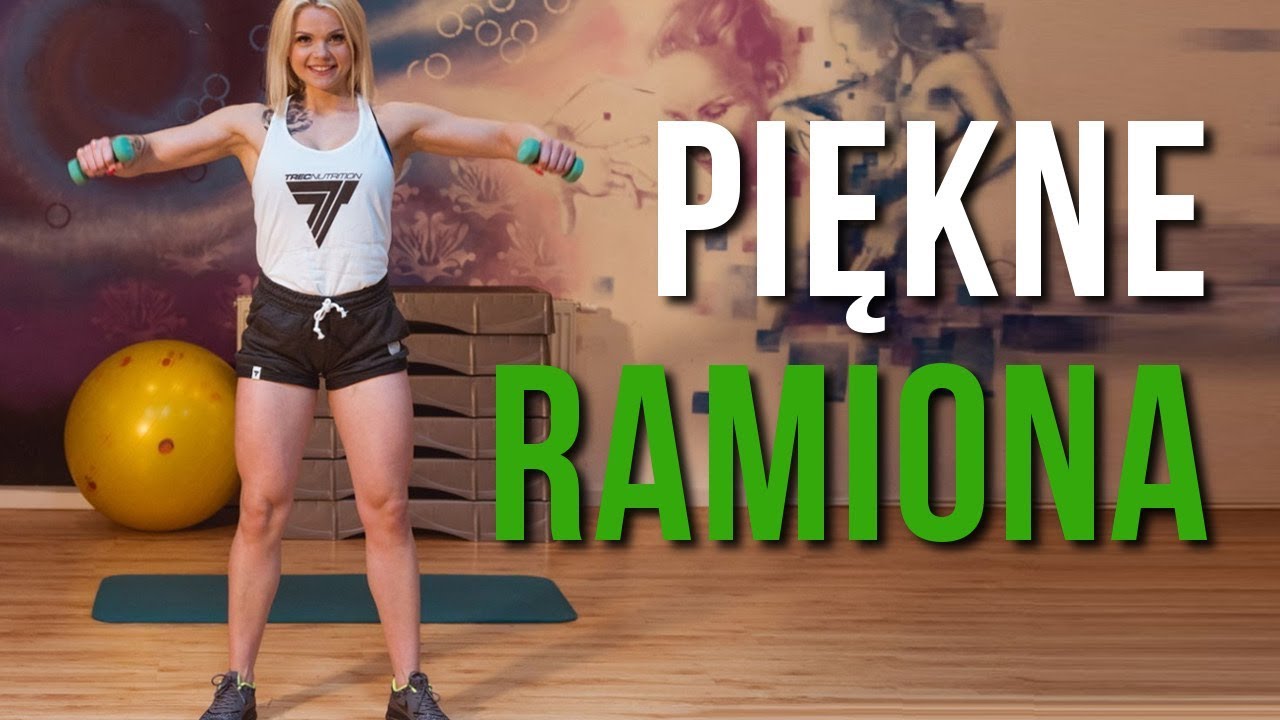 ĆWICZENIA NA RAMIONA I BARKI DLA KOBIET W DOMU 🔥 10 min Trening Fitness z Martą Banasik