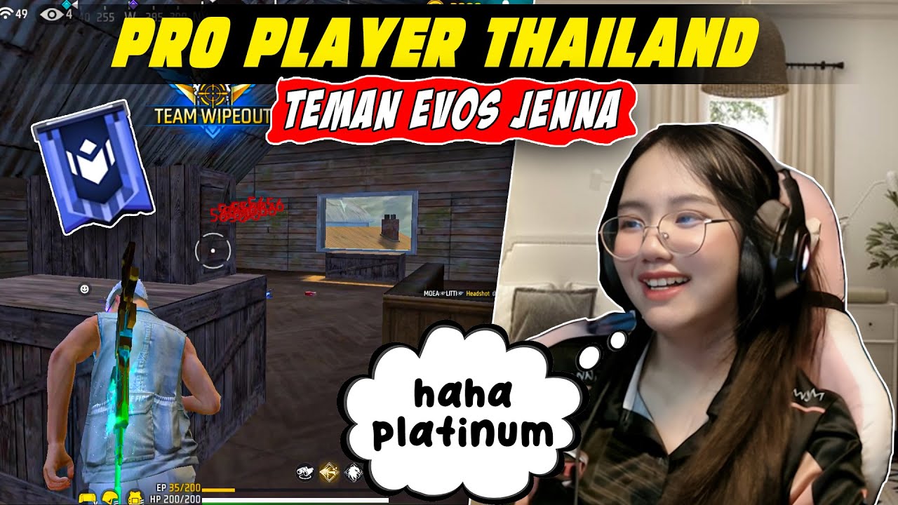 Masuk Team Kode Pro Player Thailand Awalnya Di ketawain Karena Akun Bot Rank Platinum