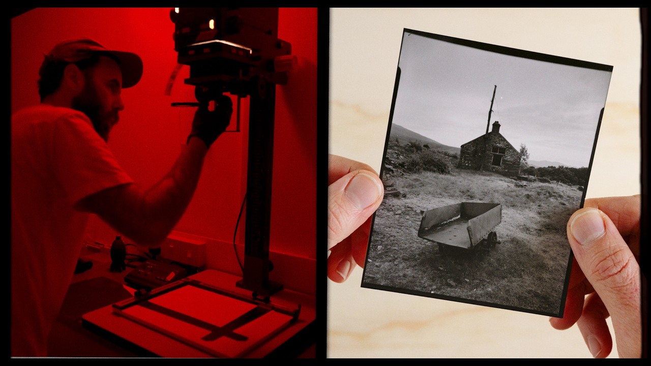 Making My First Prints in a Brand New Darkroom