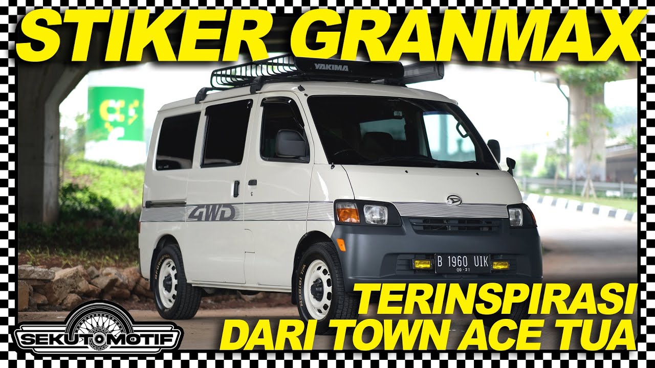 Stiker UV Print Untuk Granmax #SEKUTOMOTIF