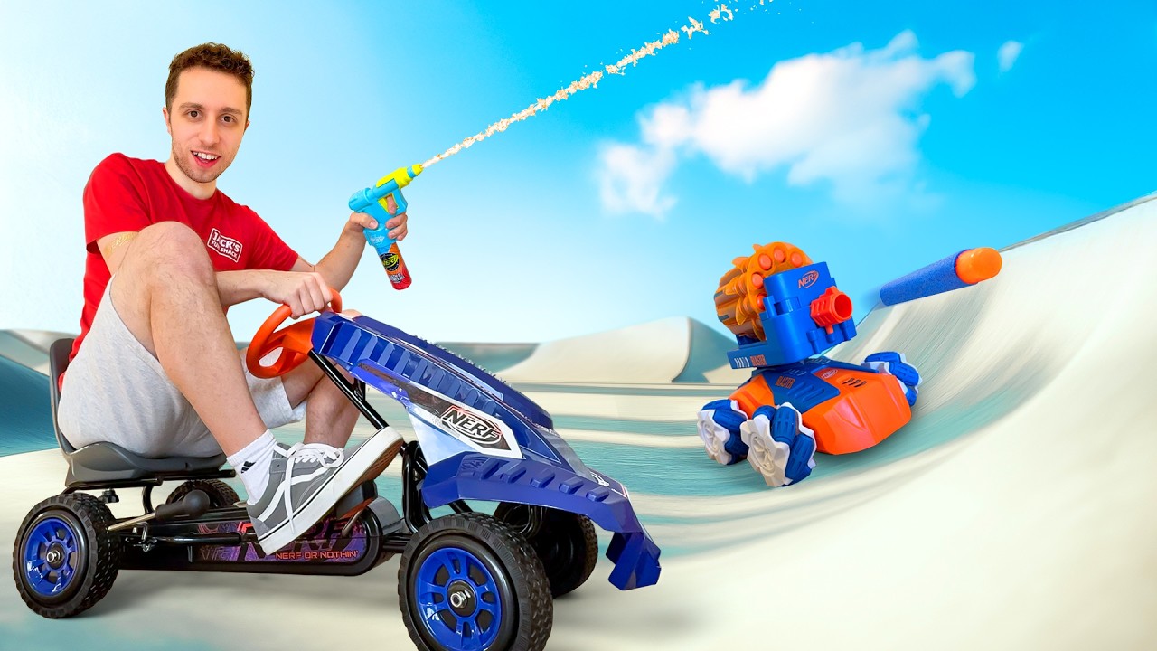 I tested the WEIRDEST Nerf products!
