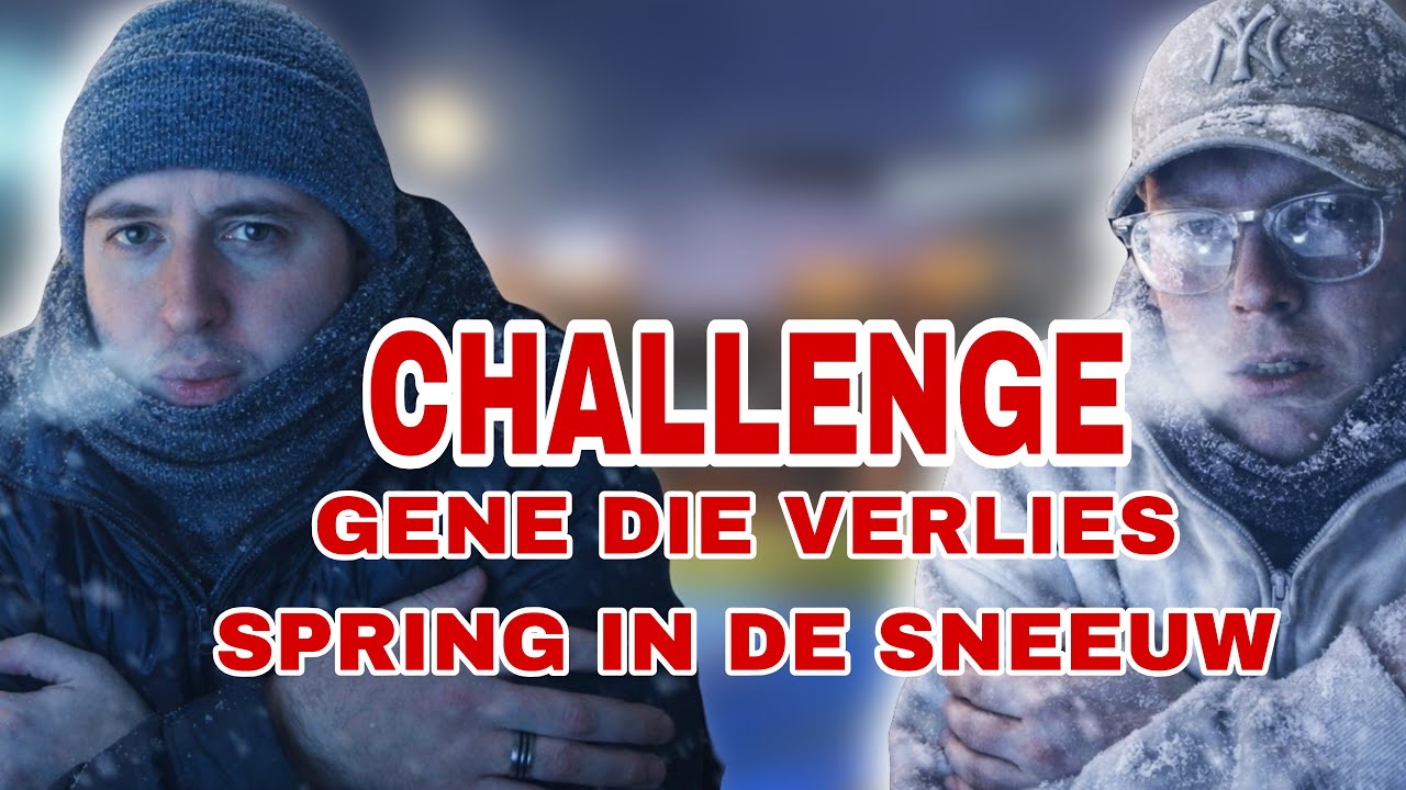 1V1 GENE DIE VERLIES SPRING IN DE SNEEUW CHALLENDE | ROCKET LEAGUE (NEDERLANDS)