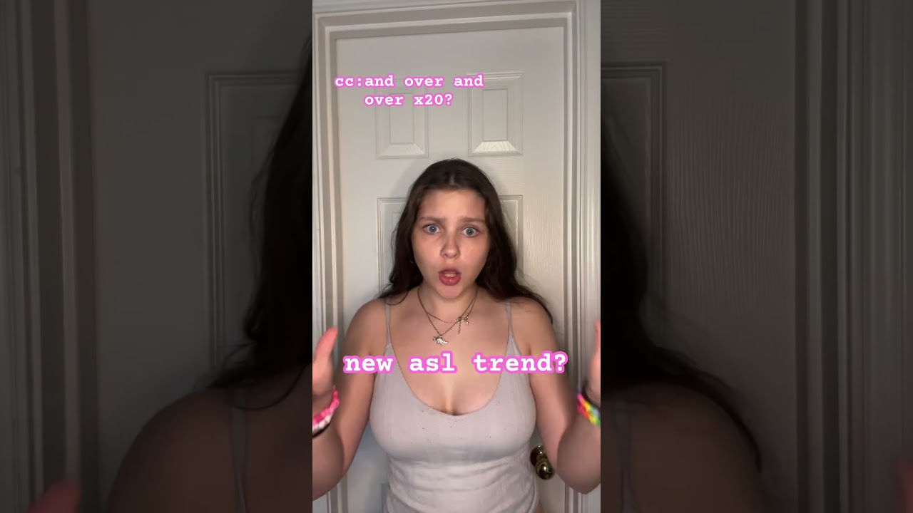 new asl trend?! tag me in your video!! #asl #signlanguage #trend #olivejar #fyp #aslcommunity #fypシ