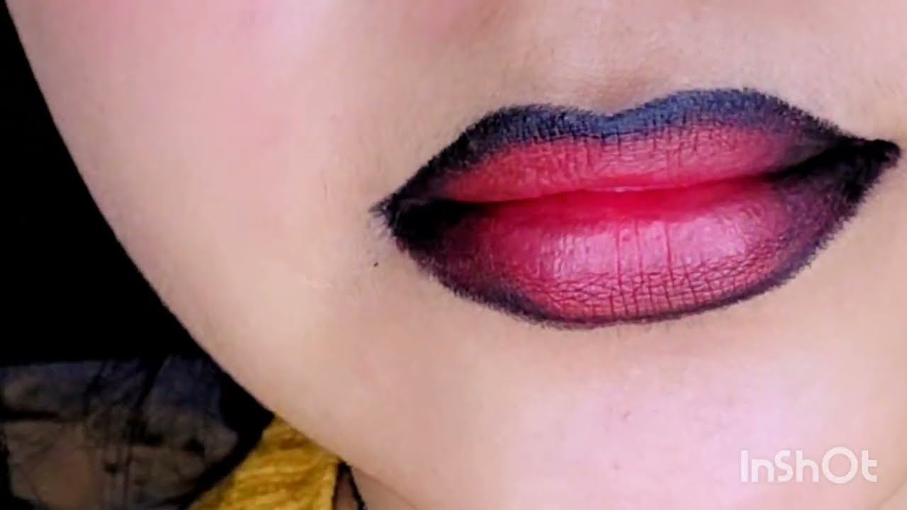 Stop Wearing Plain Red! Try This Instead 👀Red + Black = Killer Combo 💄🖤
