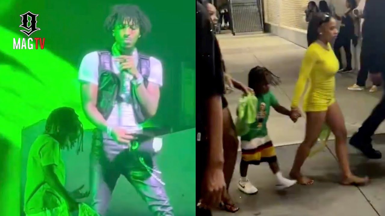 NBA Youngboy & Yaya Mayweather's Son KJ Joins Daddy On Stage At His L.A. Concert! 🎤