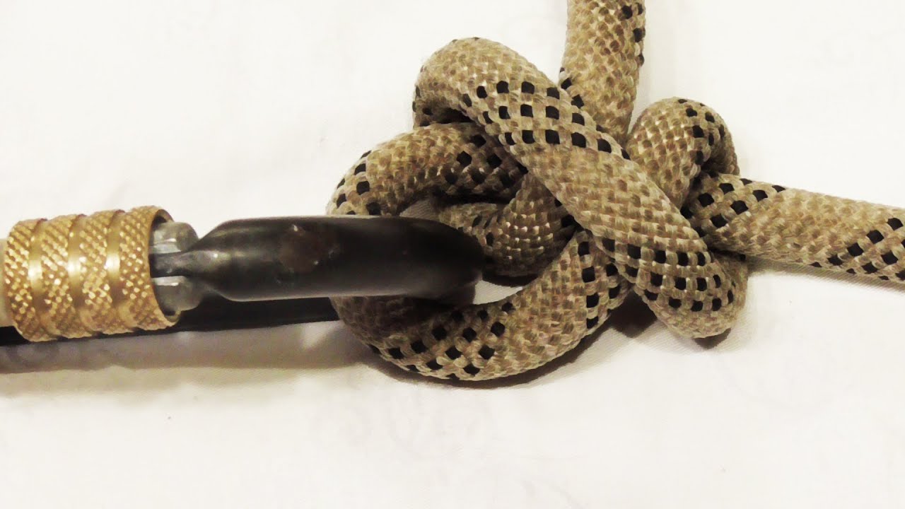 Arborist Knots: Buntline Hitch As An Anchor Knot