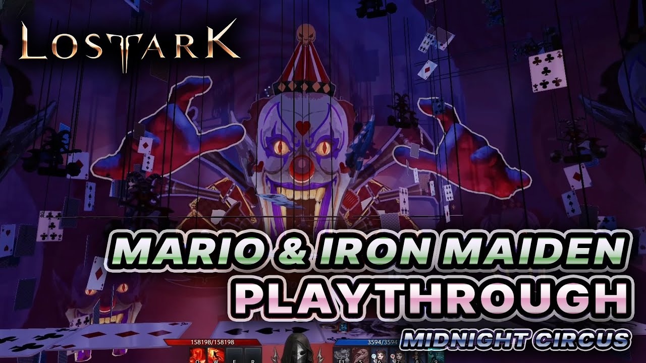 Legion Raid TIPS - Mario & Iron Maiden Playthrough (Kakul Saydon / Clown)