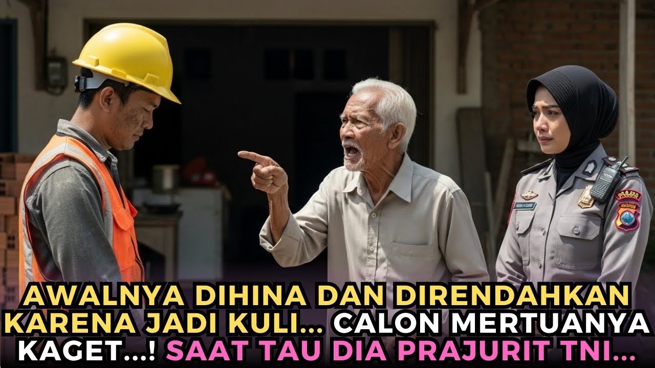 Pacaran Dengan Kuli, Polwan Muda Ini Dibentak Ayahnya… Sampai Identitas Aslinya Bikin Semua Terdiam!