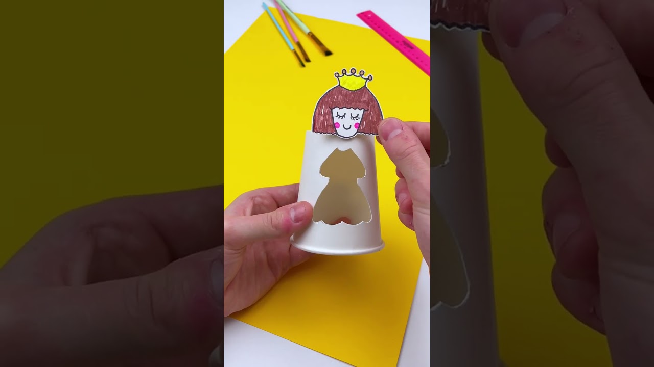 Watch the Dress Change in This Cool Cup Trick! 😍👗