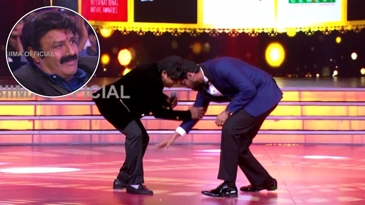 Rana Daggubati Touching Ali's Feet
