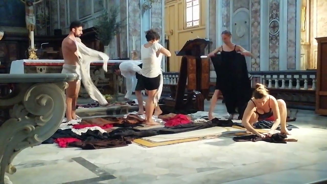 Tableau vivant. Cattedrale Sorrento 9 aprile 2022