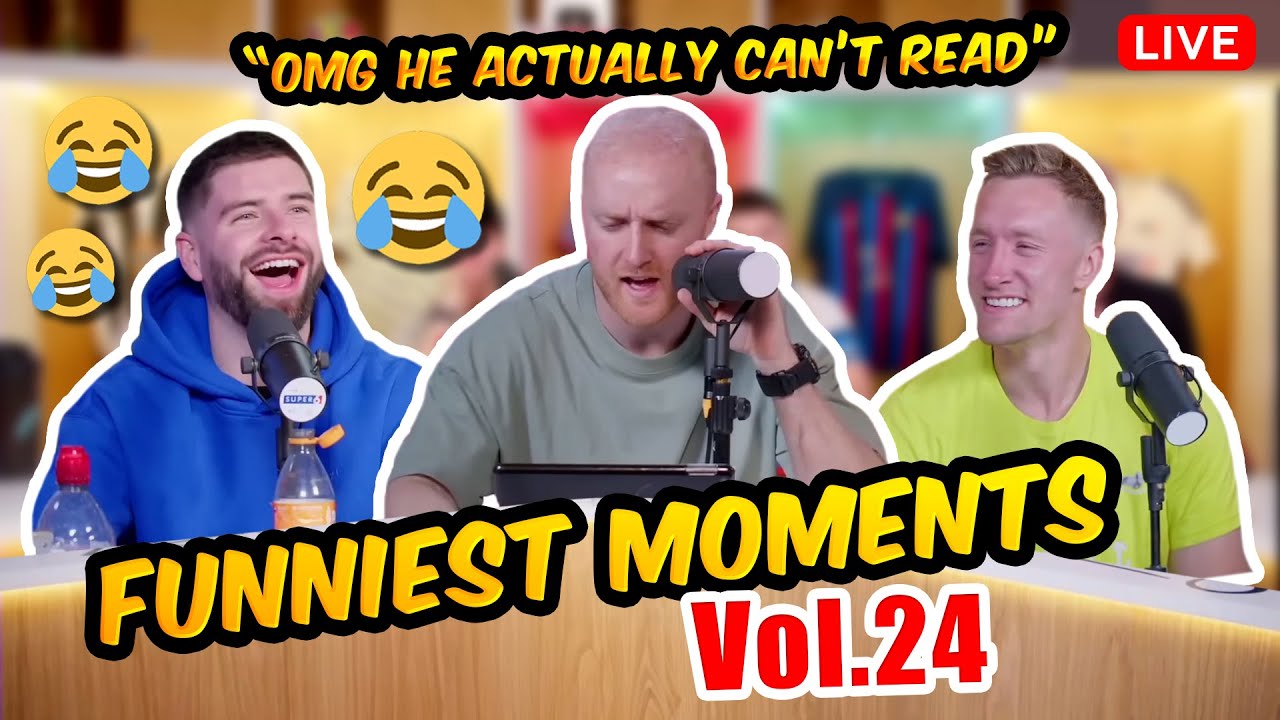 THEO CAN'T READ RETURNS! | Pitch Side Funniest Moments Vol. 24