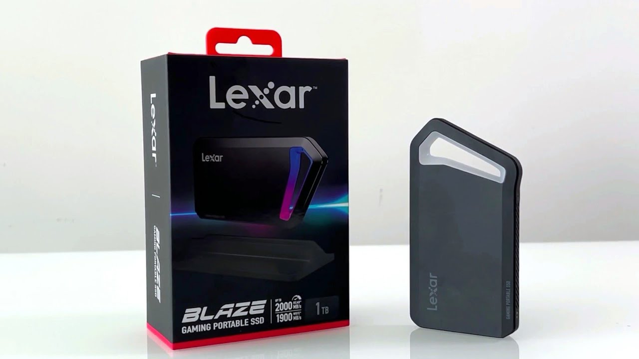 Lexar SL660 BLAZE - Super Fast External SSD that's faster than your internal M.2 SSD PCIE Gen3