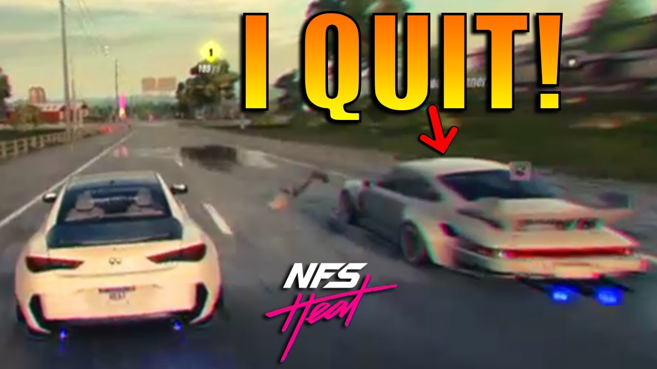 NFS Heat - Making The OP RSR Quit! (Slow Cars Against Fast Cars Online Gameplay)