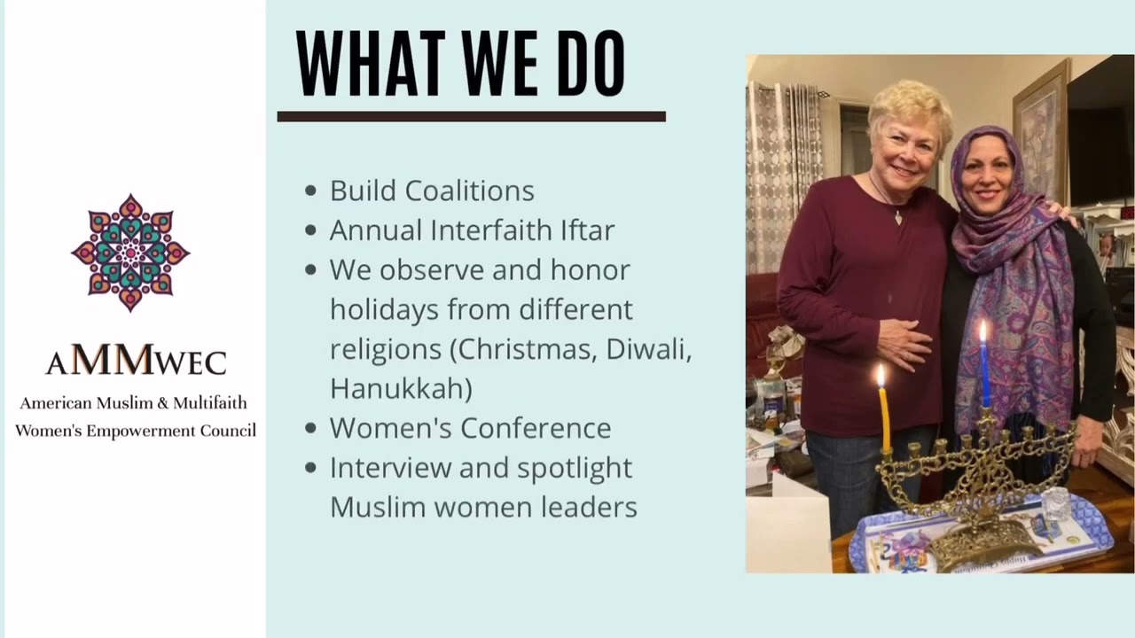 American Muslim & Multifaith Women of #AMMWEC