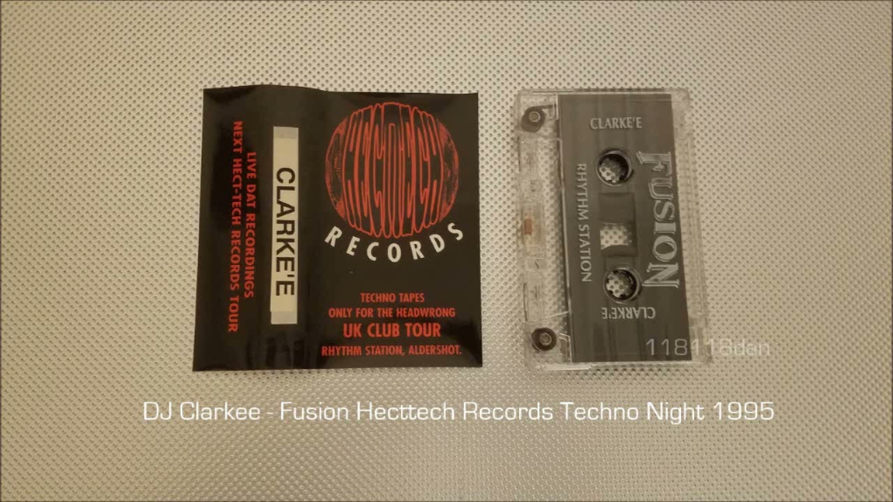 Clarkee - Fusion Hecttech Records Techno Night 1995 (Hardcore Techno)