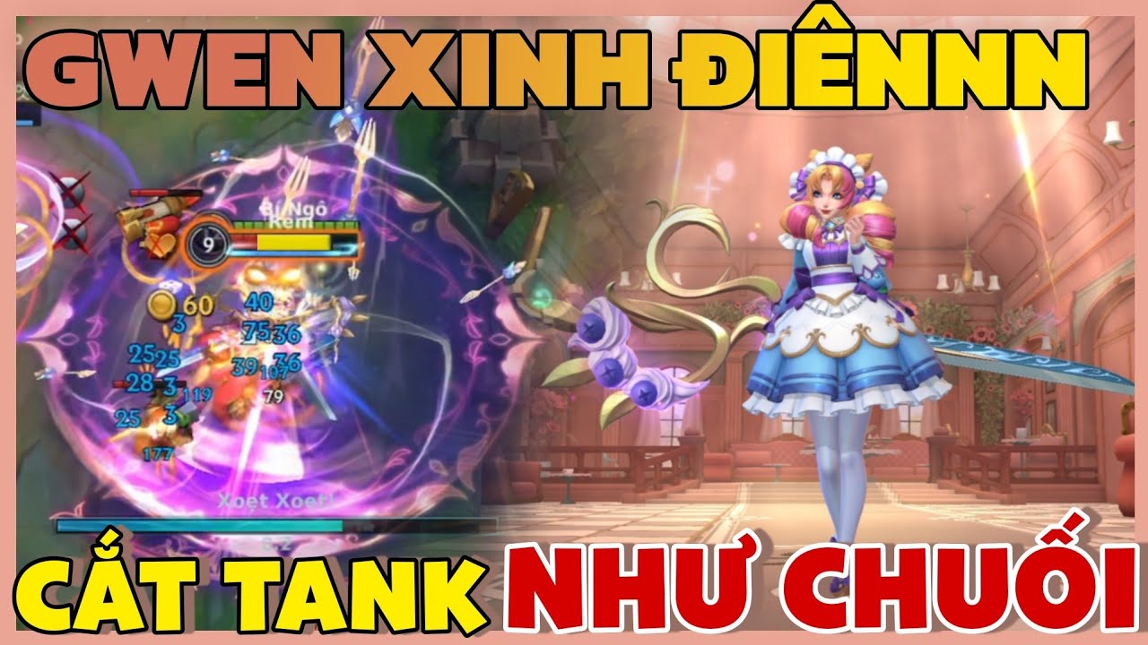 TỐC CHIẾN : Mundo Chỉ Là Cỏ Khi Bị Gwen Của Bingo Cắt Với Skin Mới