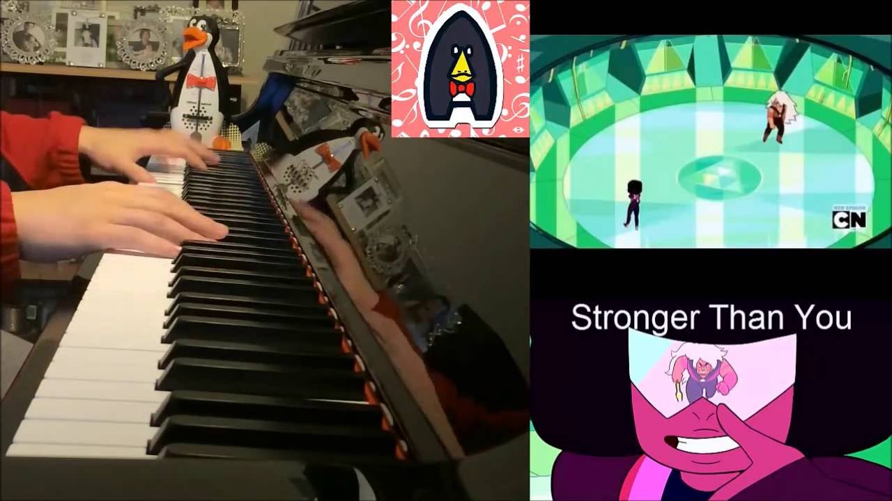 Steven Universe  - Stronger Than You  (Advanced Piano Cover)