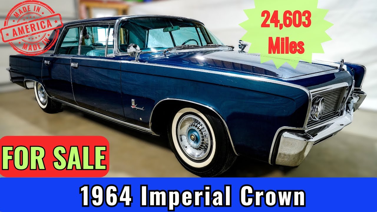 Imperial Crown 1964 года * Красивый оригинальный автомобиль * ПРОДАЕТСЯ * #США #классическиеавтом...
