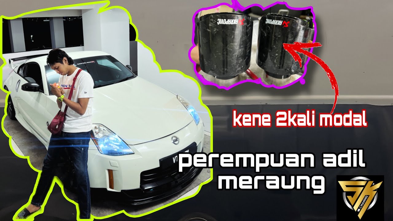 MODY EXZOS FAIRLADY BUNYI MACAM GTR35😍UJIAN RIDE PINENG_VLOG2025