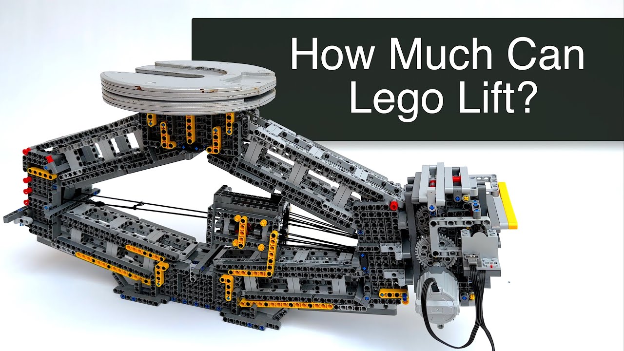 How Much Weight Can LEGO Lift?