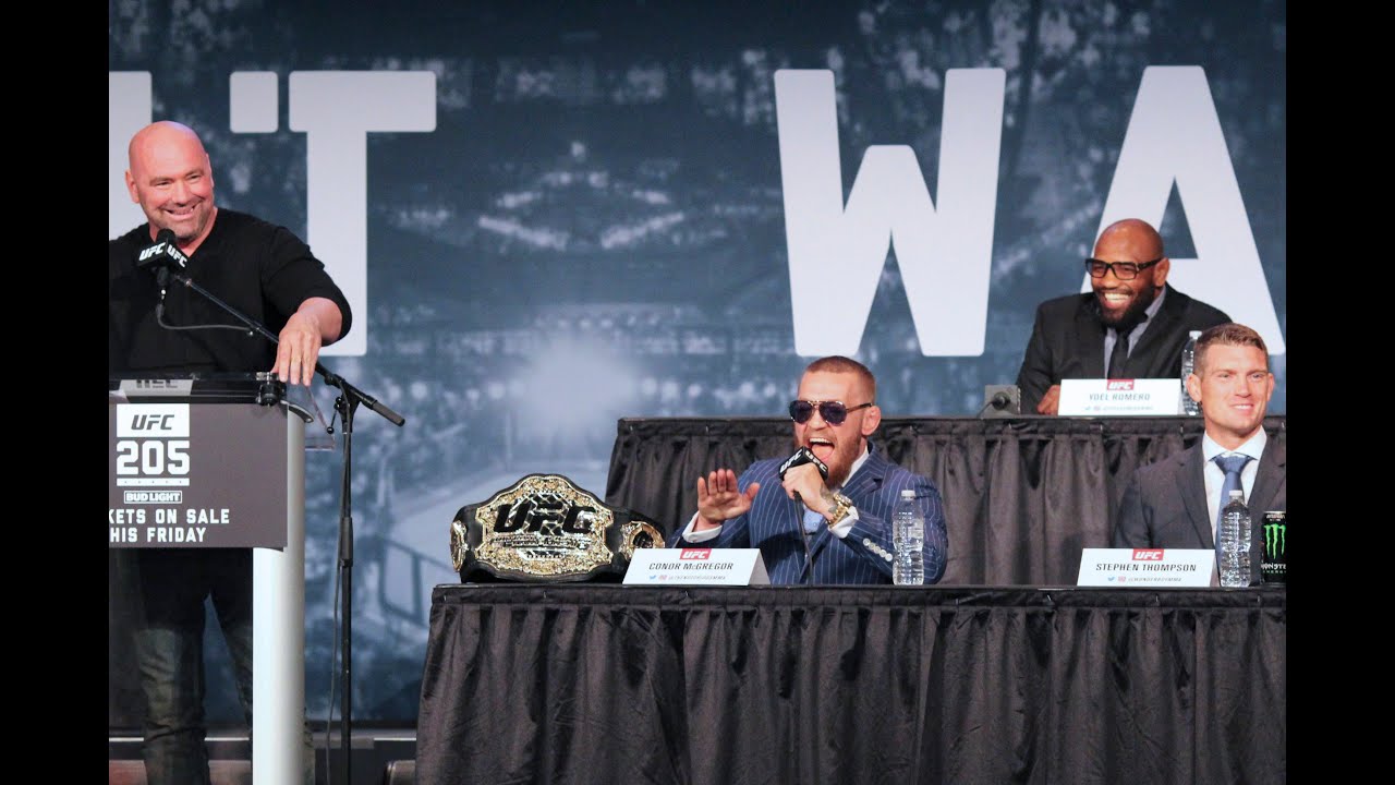 UFC 205: Conor McGregor Shuts Down Jeremy Stephens