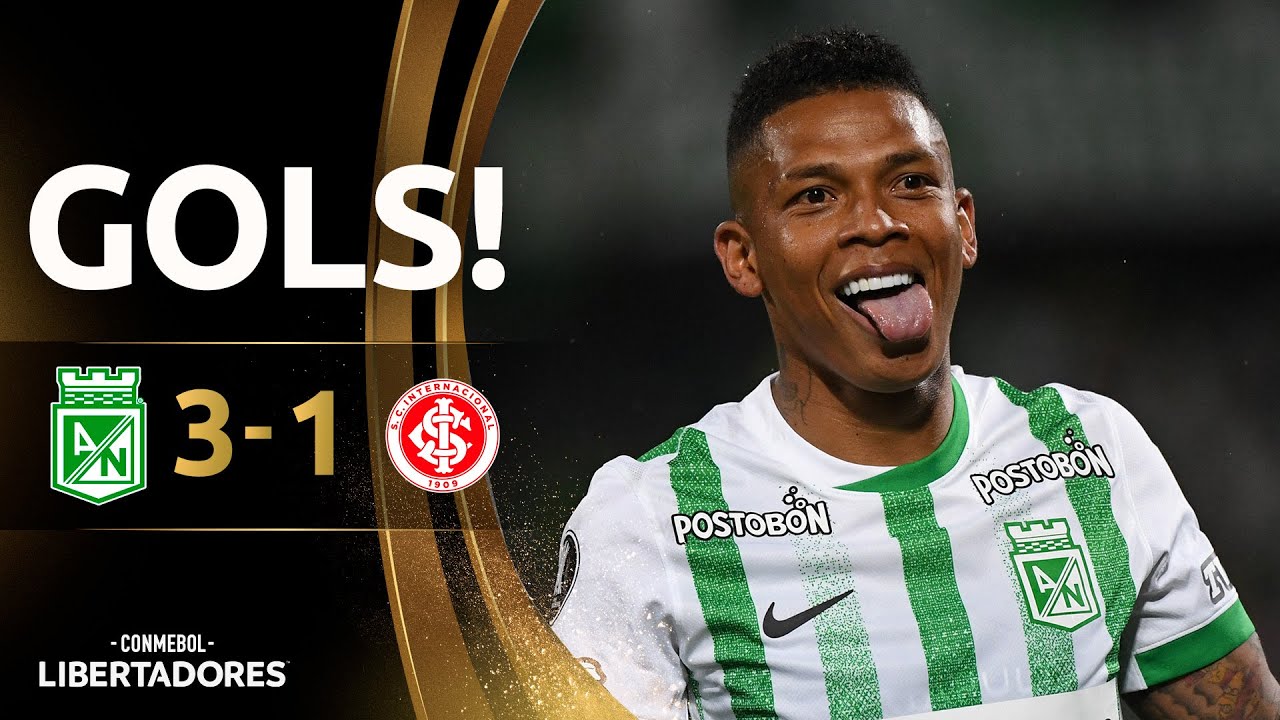 GOLS | ATLÉTICO NACIONAL X INTERNACIONAL | FASE DE GRUPOS | CONMEBOL LIBERTADORES 2025