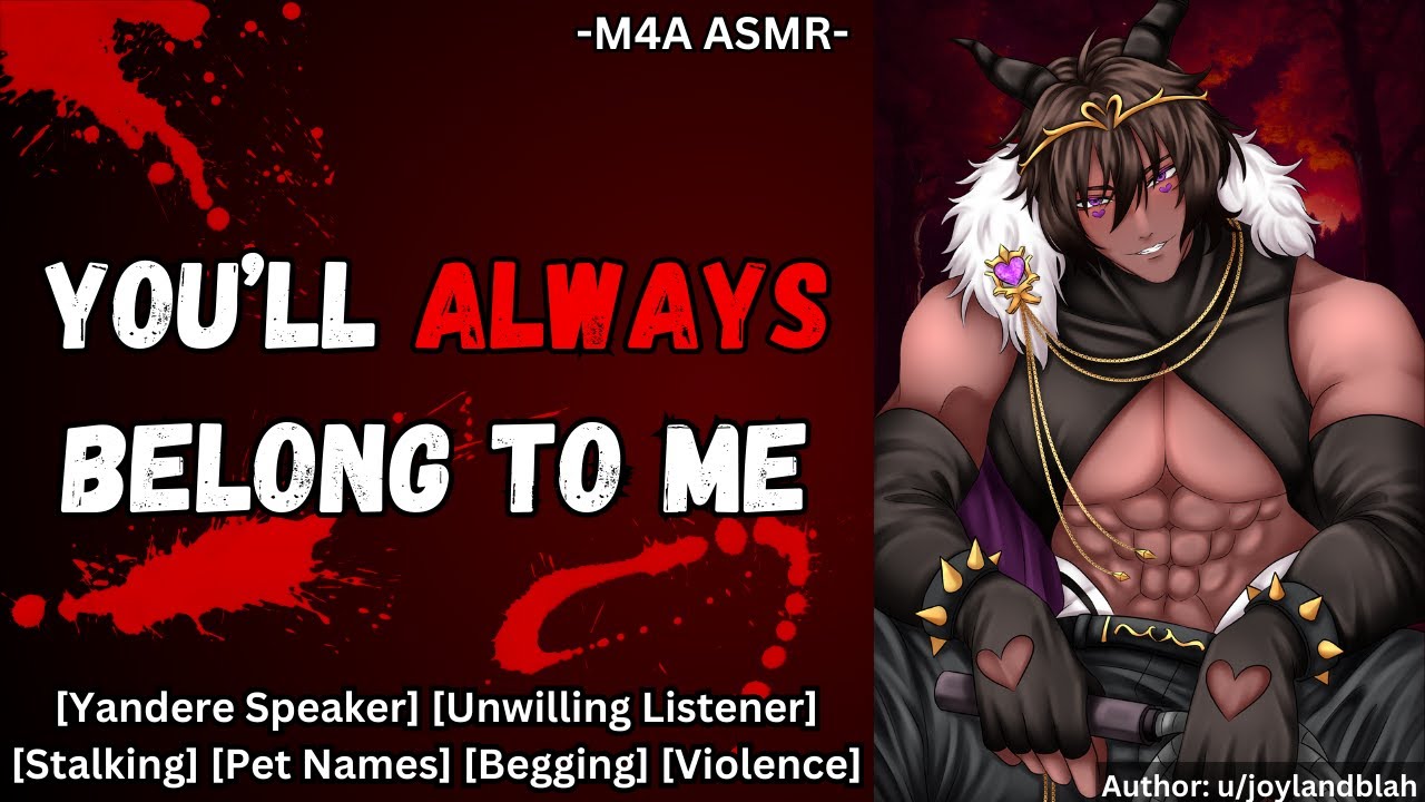 ASMR Sadistic Yandere Stalker Breaks You [M4A] [Yandere] [Stalker] [Violence]