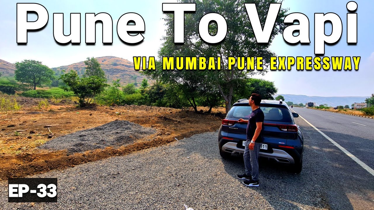 Pune To Vapi Via Mumbai Pune Expressway | Goa To Delhi Road Trip | Vikram Xplorer