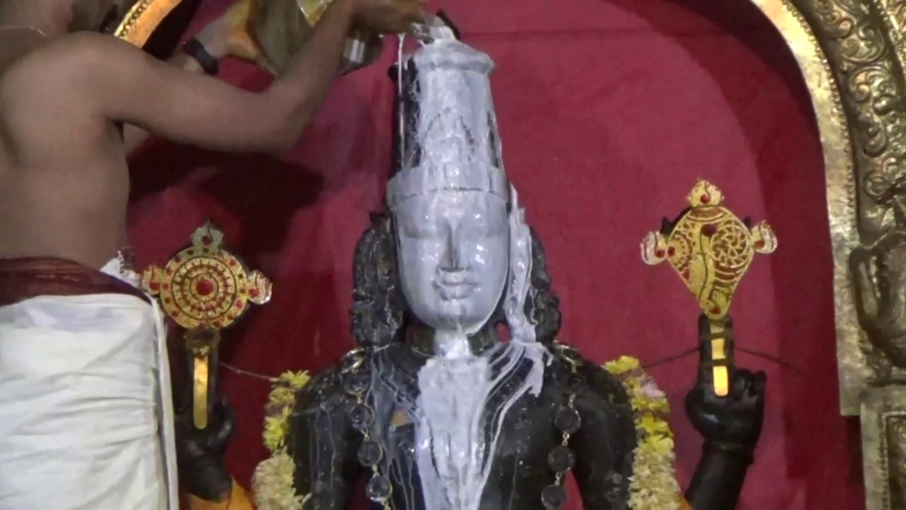 10-03-2015 Sri Venkateswara Swamy Abhishekam at HTVA