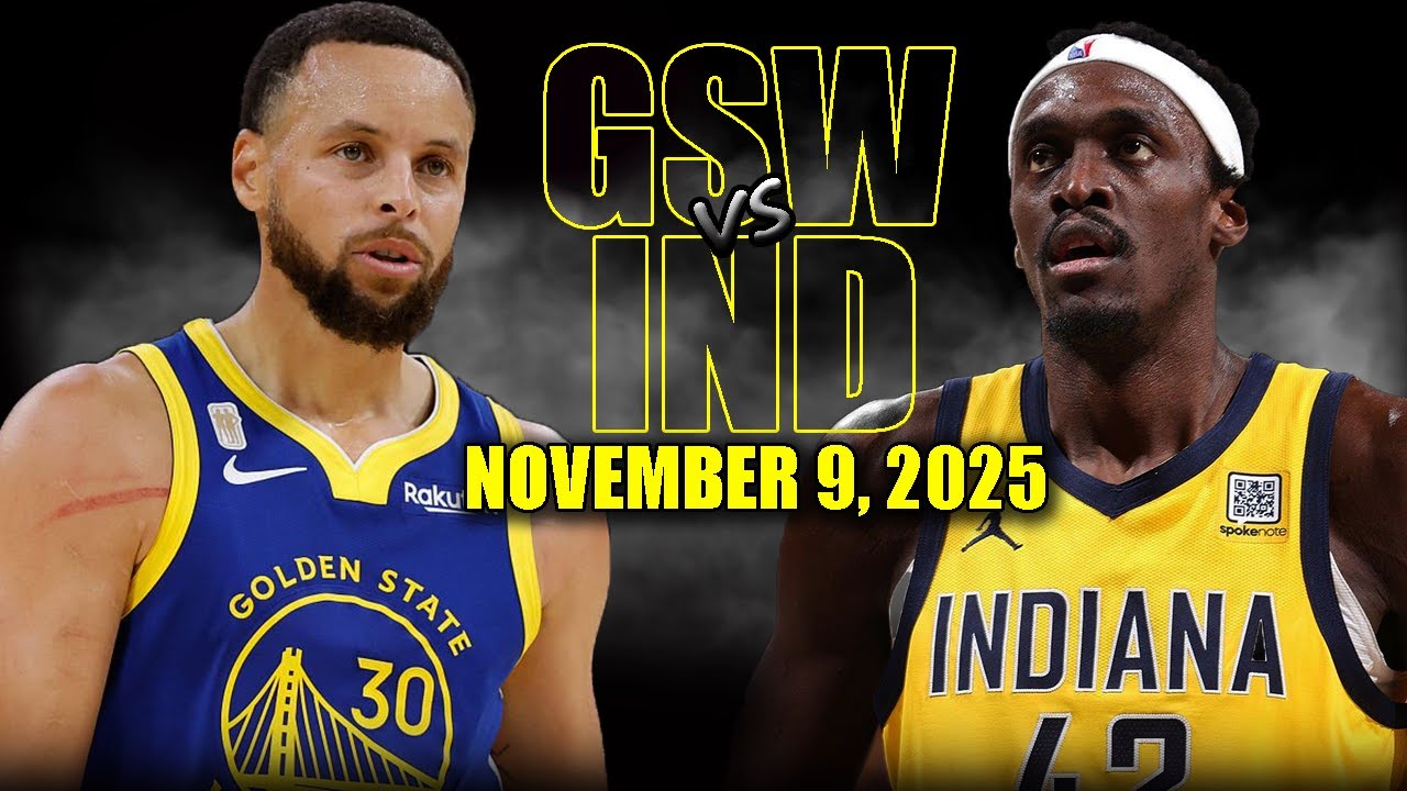 Golden State Warriors vs Indiana Pacers Full Game Highlights - November 9, 2025 | NBA Season