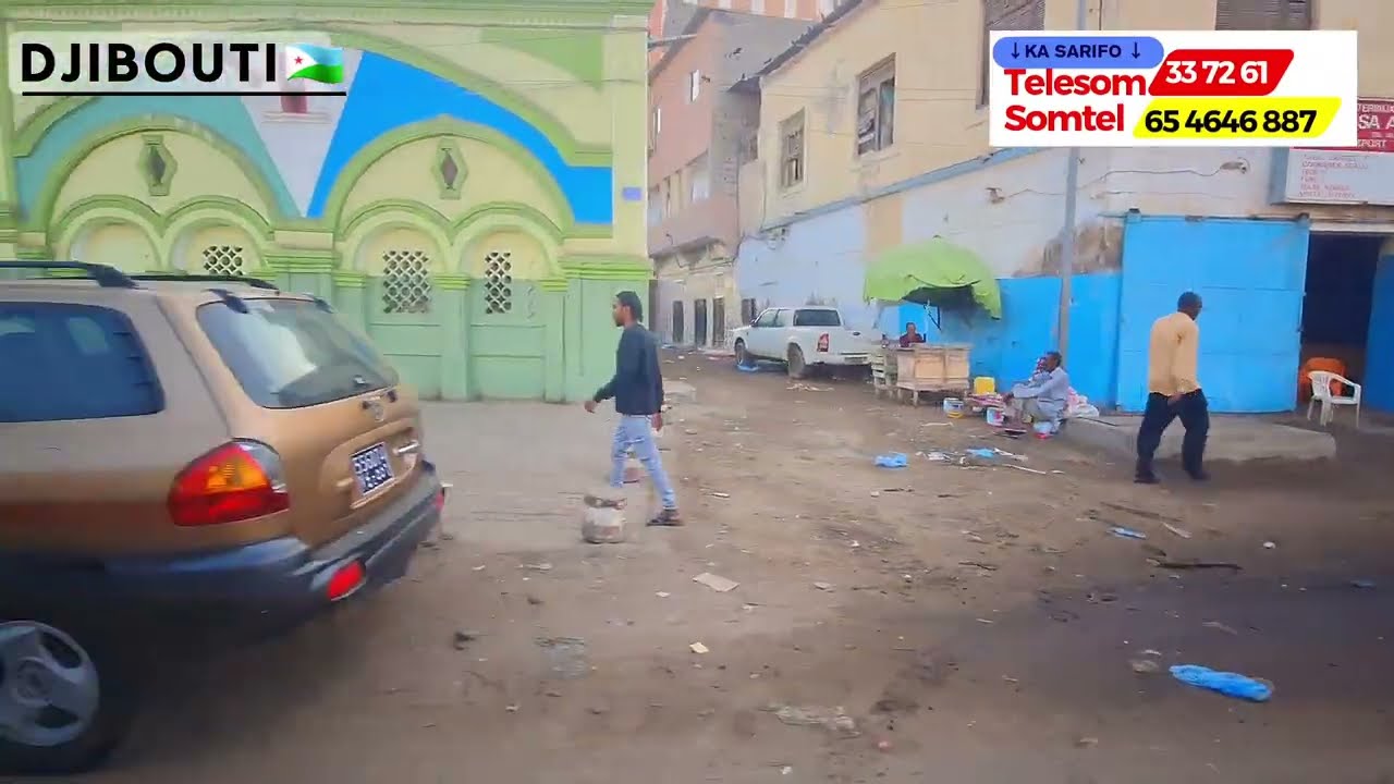 Djibouti City 🇩🇯 | Day & Night Drive 🌆🚗✨ Muuqaal Quruxda Magaalada Jabuuti 