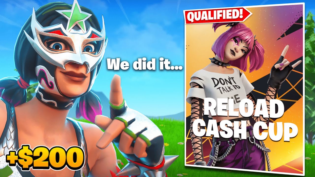 I WON The Reload Cash Cup!!🏆