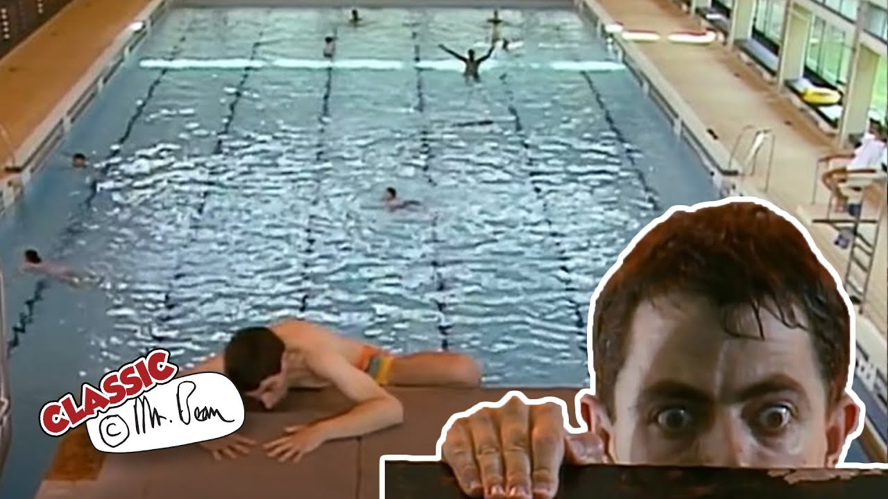 Mr Bean's Scary Diving Experience | Mr Bean Funny Clips | Classic Mr Bean