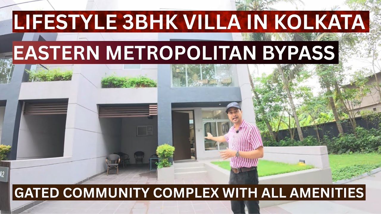 Luxury 3 & 4 Bhk Villa In Southern EM Bypass Kolkata📞8100293325 #villa #bungalow #villaforsale
