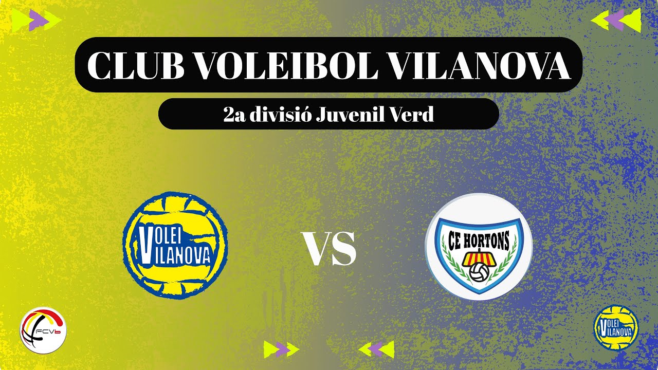 CV Vilanova vs CV Hortons | Juvenil 2a divisió 