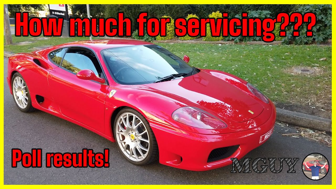 Ferrari 360 Service - HOW MUCH??? | MGUY Australia