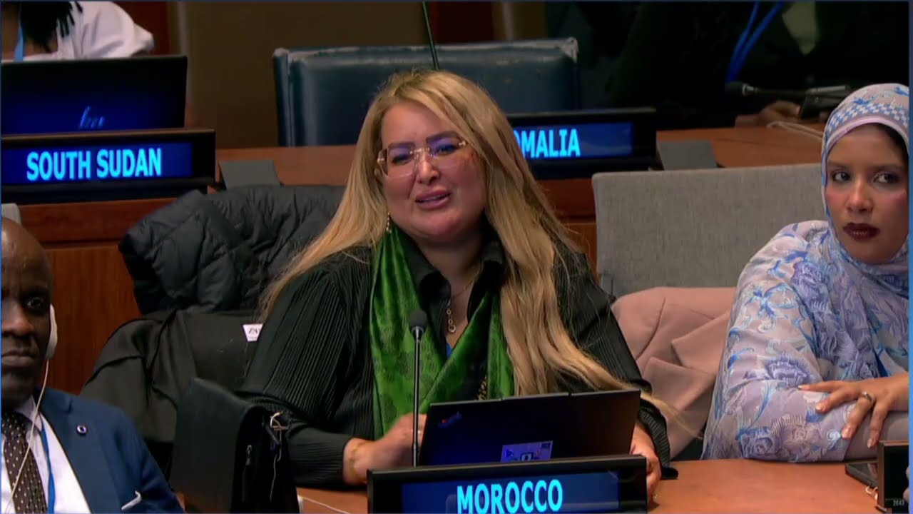 مداخلة السيدة عزيزة بوجريدة في الجلسة العامة 13، بمناسبة انعقاد الدورة السبعين للجنة وضع المرأة