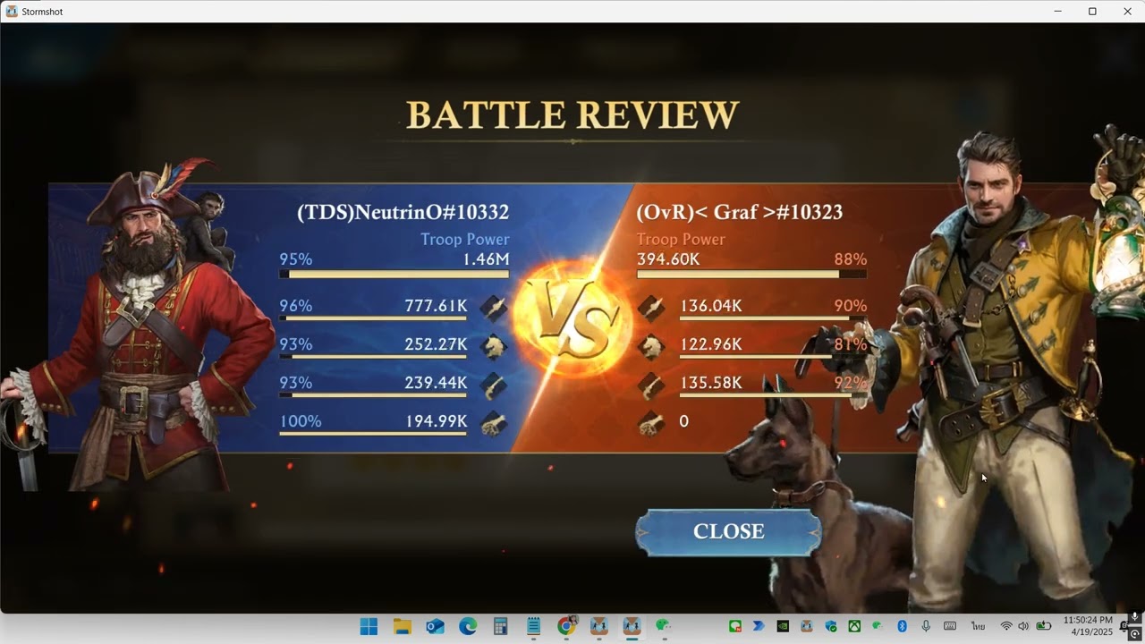 [OVR vs TDS] Alliance Showdown [APR 19, 2025]  | STORMSHOT