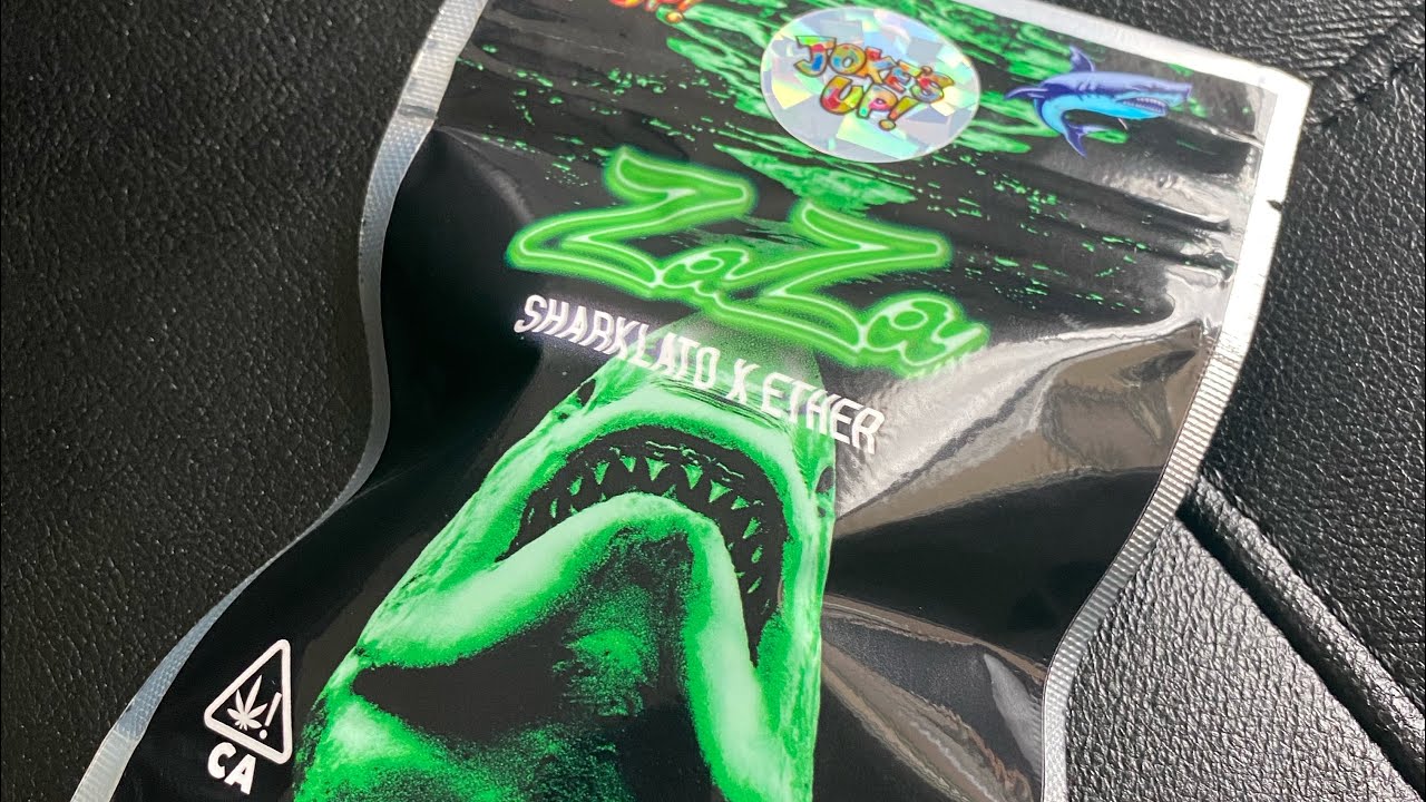 ZAZA 🦈😈🔥 STRAIN REVIEW &bull; Sharklato x ETHER Runtz &bull; JOKES UP 🎩
