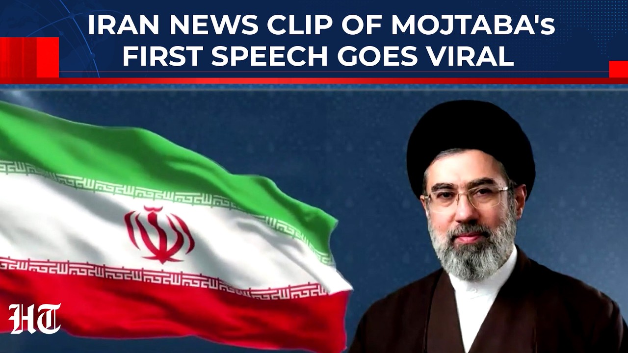 Вирусный иранский новостной ролик с первой речью Моджтабы: несколько минут спустя – нападение на ...